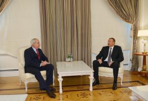 Ilham Aliyev received the General Manager of the NATO Support Agency