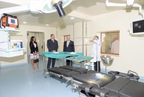 Ilham Aliyev attended the opening of a Training and Surgical Clinic of the Azerbaijan Medical University