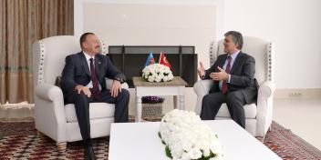 Ilham Aliyev met with President of Turkey Abdullah Gul