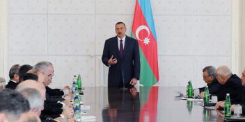 Opening speech by Ilham Aliyev at the meeting of the Cabinet of Ministers, dedicated to the outcomes of social-economic development of 2010