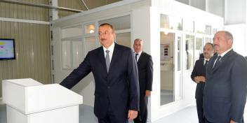 Ilham Aliyev examined the poultry enterprise of “Jalilabad Broiler” OJSC after reconstruction