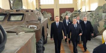 Ilham Aliyev attended the opening of the Baku instrument making plant of the Ministry of Defense Industry