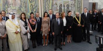 Ilham Aliyev attended the opening ceremony of new halls of the Paris Louvre museum dedicated to Islamic art