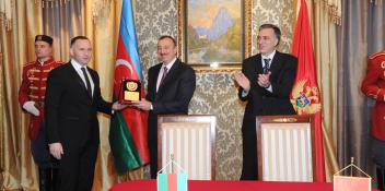 Official visit of Ilham Aliyev to Montenegro