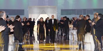 Ilham Aliyev attended an official ceremony to mark the 91st birthday anniversary of nationwide leader of the Azerbaijani people Heydar Aliyev and 10th anniversary of the establishment of the Heydar Aliyev Foundation