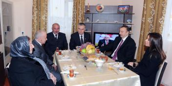 Visit of Ilham Aliyev to Agjabadi region