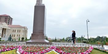 Ilham Aliyev arrived in Guba District