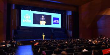 Speech by Ilham Aliyev at the official opening ceremony of the 48th Annual Meeting of the Board of Governors of the Asian Development Bank