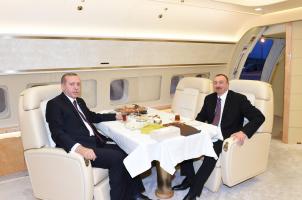 Ilham Aliyev ended his working visit to Kars