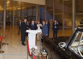 Ilham Aliyev and President of the European Commission Jose Manuel Barroso visited the Heydar Aliyev Center