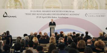 Ilham Aliyev attended the opening ceremony of the 2nd Global Shared Societies Forum in Baku