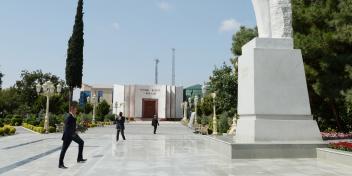 Ilham Aliyev arrived in Jalilabad District