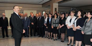 Speech by Ilham Aliyev at the opening of the Culture Center in Lankaran after major overhaul