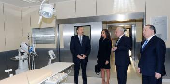 Ilham Aliyev attended the opening of the National Diagnostic Center