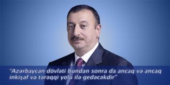 President Ilham Aliyev’s Greetings to the Azerbaijani People on World Azerbaijanis’ Solidarity Day and the New Year