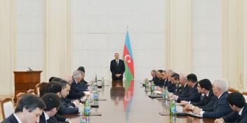 Ilham Aliyev chaired the first meeting of the Organizing Committee of the European Olympic Games due to be held in Baku in 2015