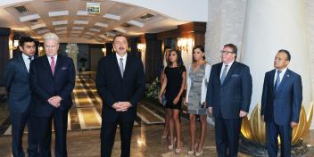 Speech by Ilham Aliyev at the opening of Kempinski Hotel-Badamdar complex in Baku