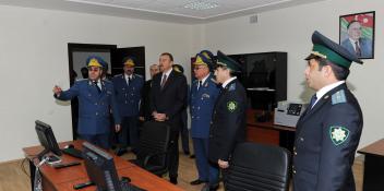 Ilham Aliyev took part at the opening ceremony of “Sinigkorpu” border customs check-point of Gazakh region