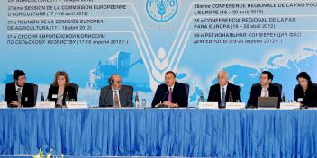 Ilham Aliyev attended the opening ceremony of the 28th regional conference for Europe of the UN Food and Agriculture Organization