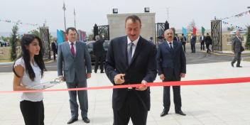 Ilham Aliyev attended the opening of the Jalilabad Olympic Sports Center