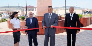 Ilham Aliyev attended the opening of the Heydar Aliyev Center in Siyazan