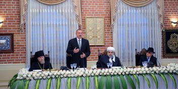 Speech by Ilham Aliyev at the Iftar ceremony on the occasion of the holy month of Ramadan