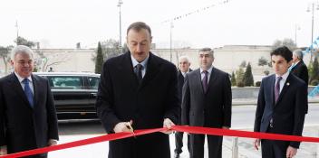 Ilham Aliyev attended the opening of the Intelligent Traffic Management Center in Baku