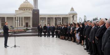 Speech by Ilham Aliyev at the opening of the Heydar Aliyev Center in Ujar