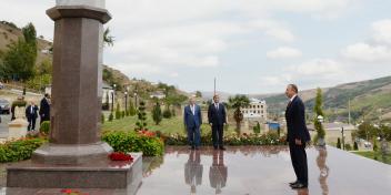 Ilham Aliyev arrived in Yardimli Disttrict