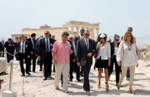 Ilham Aliyev visited the Acropolis of Athens