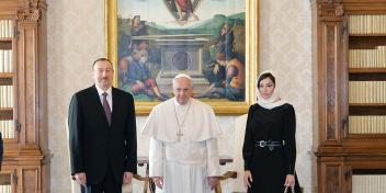 Official visit of Ilham Aliyev to Vatican