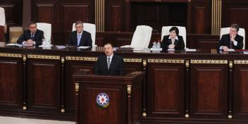 Opening speech by Ilham Aliyev at the annual general assembly of the National Academy of Sciences