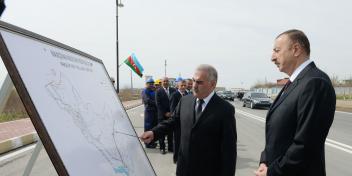 Ilham Aliyev attended opening of Nakhchivan-Shahbuz-Batabat highway