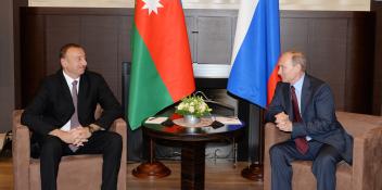 Ilham Aliyev met with Russian President Vladimir Putin in Sochi