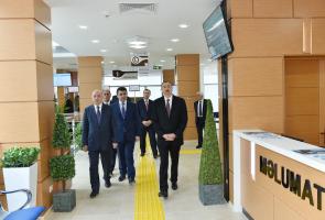 Ilham Aliyev attended the opening of Barda “ASAN xidmət” regional center