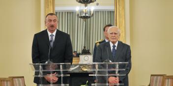 State visit of Ilham Aliyev to Greece