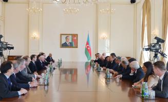 Ilham Aliyev received members of the Coordination Committee of the 2015 European Olympic Games due to be held in Baku