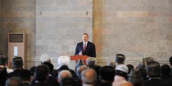 Speech by Ilham Aliyev at the opening ceremony of the Juma Mosque in Shamakhi