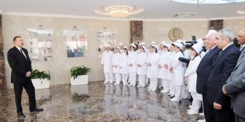 Speech by Ilham Aliyev at the opening of the Central Hospital in Gusar District