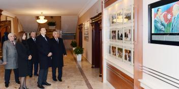 Ilham Aliyev attended the opening of Horadiz municipal culture center after reconstruction