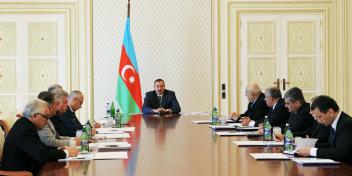 Closing speech by Ilham Aliyev at a meeting dedicated to discussion of prospective development plan of Baku Subway System