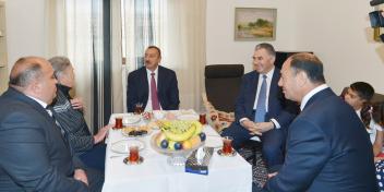 Visit of Ilham Aliyev to Yevlakh, Barda, Naftalan, Shamkir and Gadabay