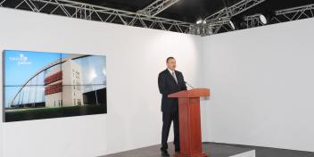 Speech by Ilham Aliyev at the opening of the Baku plant for the disposal of solid domestic wastes