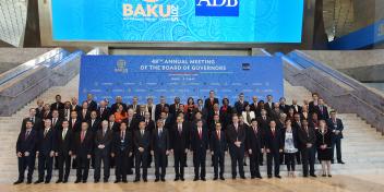 Ilham Aliyev attended an official opening ceremony of the 48th Annual Meeting of the Board of Governors of the Asian Development Bank