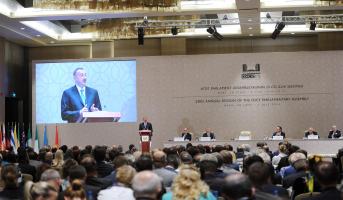 Ilham Aliyev attended the Inaugural Plenary Session of the 23rd Annual Session of the OSCE PA