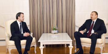 Ilham Aliyev received the Deputy Head of the Russian Government