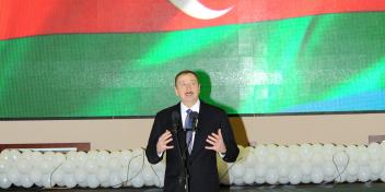 Speech by Ilham Aliyev at the opening of the Sumgayit Olympic Sports Complex