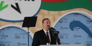 Speech by Ilham Aliyev at the foundation-laying ceremony for the Star refinery of Petkim