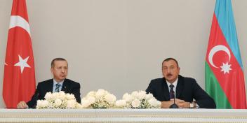 Joint press conference of Ilham Aliyev and Turkish Prime Minister Recep Tayyip Erdogan was held