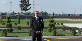 Speech by Ilham Aliyev at the foundation-laying ceremony for the second combined-cycle unit of the Northern power plant